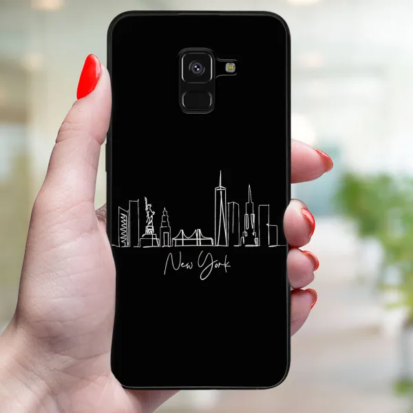 MY ART Ochranný kryt pre Samsung Galaxy A8 2018 (A530) NEW YORK (207)