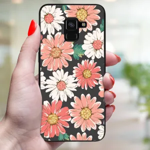 MY ART Ochranný kryt pre Samsung Galaxy A8 2018 (A530) DAISY (161)