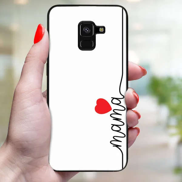 MY ART Ochranný kryt pre Samsung Galaxy A8 2018 (A530) MAMA (200)