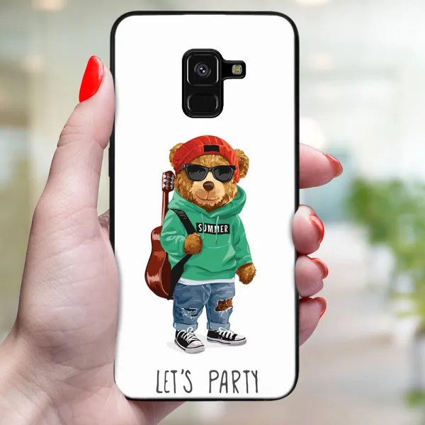 MY ART Ochranný kryt pre Samsung Galaxy A8 2018 (A530) BEAR (177)