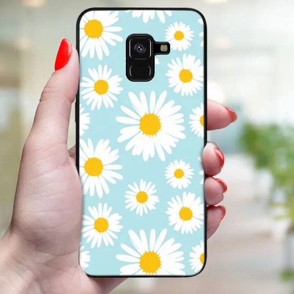 MY ART Ochranný kryt pre Samsung Galaxy A8 2018 (A530) CAMOMILE (124)
