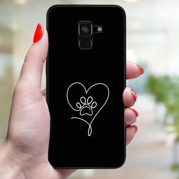 MY ART Ochranný kryt pre Samsung Galaxy A8 2018 (A530) PAW (201)