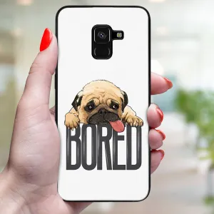MY ART Ochranný kryt pre Samsung Galaxy A8 2018 (A530) BORED (178)