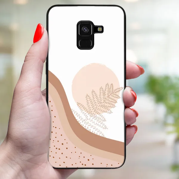 MY ART Ochranný kryt pre Samsung Galaxy A8 2018 (A530) FERN (X90)