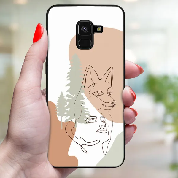 MY ART Ochranný kryt pre Samsung Galaxy A8 2018 (A530) FOX (191)
