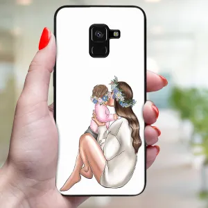 MY ART Ochranný kryt pre Samsung Galaxy A8 2018 (A530) BABY GIRL (111)