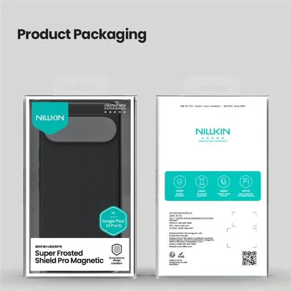 Nillkin Super Frosted PRO Magnetic Google Pixel 10 Pro XL Black