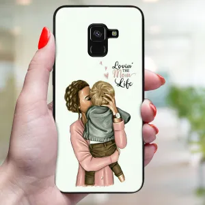 MY ART Ochranný kryt pre Samsung Galaxy A8 2018 (A530) MOM LIFE (118)