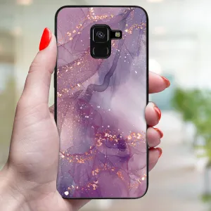 MY ART Ochranný kryt pre Samsung Galaxy A8 2018 (A530) PURPLE (148)