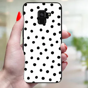 MY ART Ochranný kryt pre Samsung Galaxy A8 2018 (A530) DOTS (168)