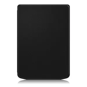 LEATHER Zaklápací kryt pre PocketBook Verse Pro čierny