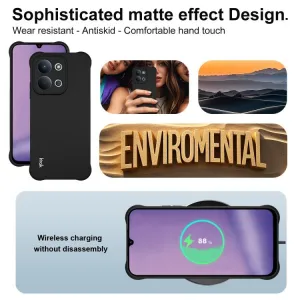 IMAK Ochranný obal pre POCO C85 MATTE BLACK