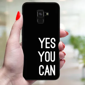 MY ART Ochranný kryt pre Samsung Galaxy A8 2018 (A530) YOU CAN (171)