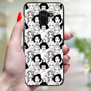 MY ART Ochranný kryt pre Samsung Galaxy A8 2018 (A530) LIPSTICK (174)