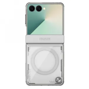 NILLKIN ICEBLADE Ochranný kryt s MagSafe Samsung Galaxy Z Flip7 5G priehľadný