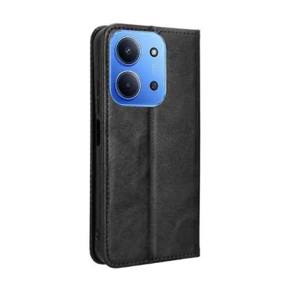 BUSINESS Peňaženkový kryt pre Xiaomi Redmi 15C / Redmi 15C 5G čierny