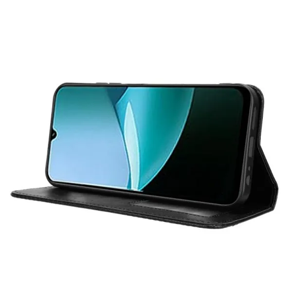 BUSINESS Peňaženkový kryt pre Xiaomi Redmi 15C / Redmi 15C 5G čierny