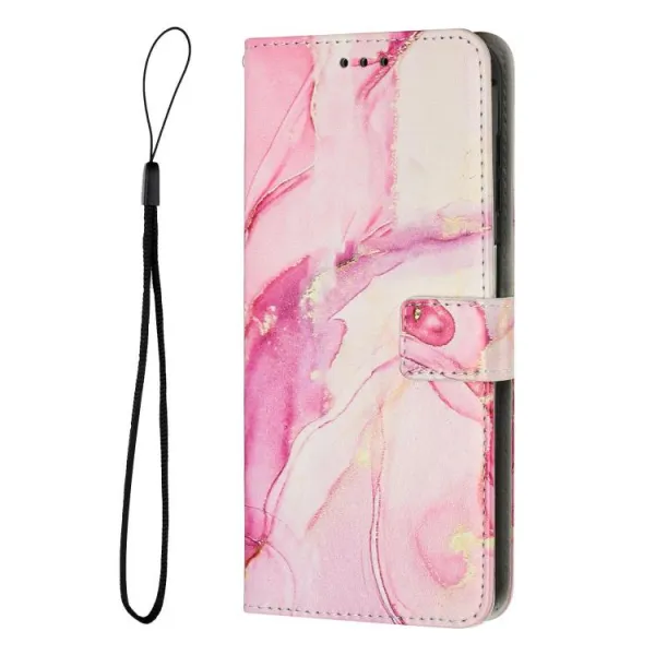 ART MARBLE Peňaženkový kryt pre Xiaomi Redmi Note 15 Pro ROSE GOLD