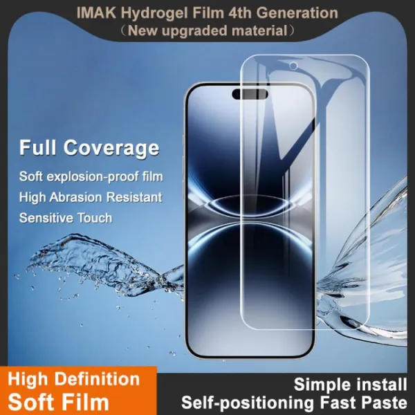 IMAK HYDROGEL Ochranná fólia pre Apple iPhone Air