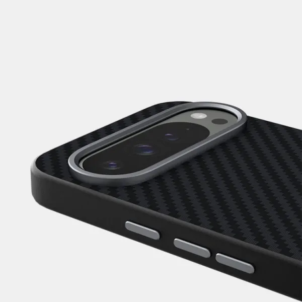 ABEEL C CARBON Ochranný kryt pre Google Pixel 10 / Google Pixel 10 Pro BLACK