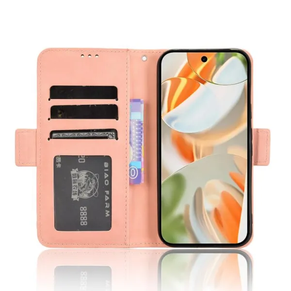 SLOT Peňaženkový obal pre Google Pixel 10 / Google Pixel 10 Pro ružový