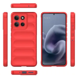 STEPS Ochranný kryt pre Motorola Moto G86 Power 5G červený