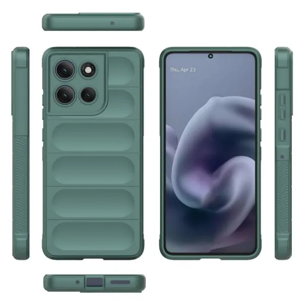 STEPS Ochranný kryt pre Motorola Moto G86 Power 5G zelený