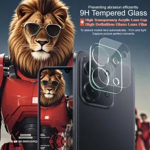 IMAK FULL COVER Sklo pre fotoaparát Xiaomi Redmi 15C / Redmi 15C 5G