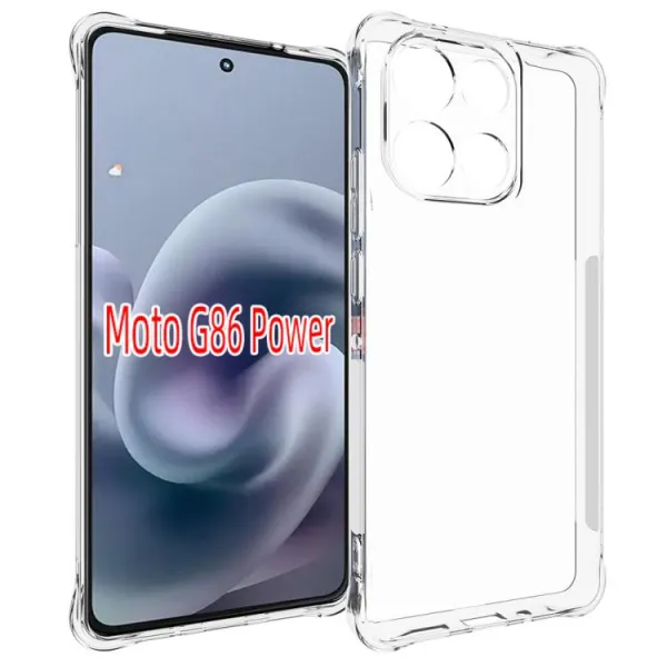 AIRBAG Extra odolný kryt Motorola Moto G86 Power 5G priehľadný