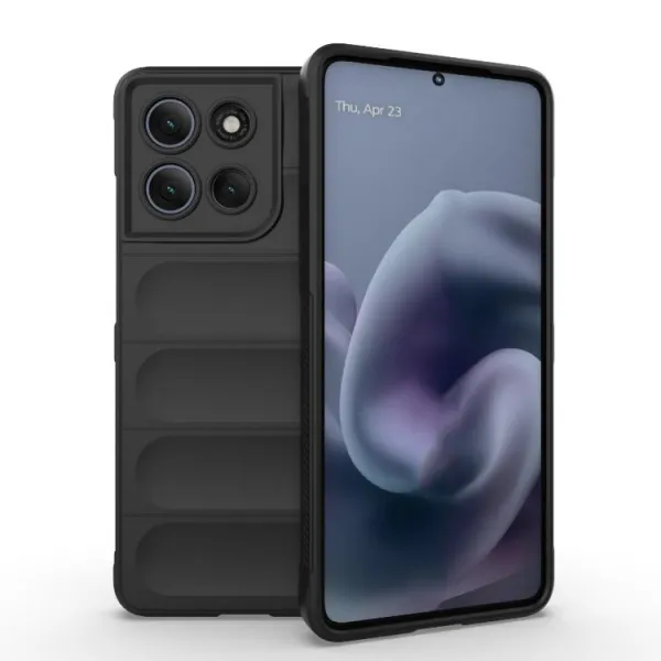 STEPS Ochranný kryt pre Motorola Moto G86 Power 5G čierny