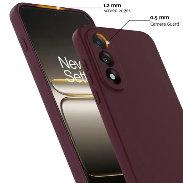 RUBBER MAGSAFE Silikónový kryt pre OnePlus Nord 5 5G PLUM