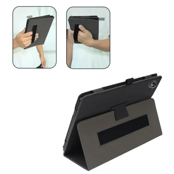 CLEVER Zaklápacie puzdro pre Doogee T40 Pro čierne