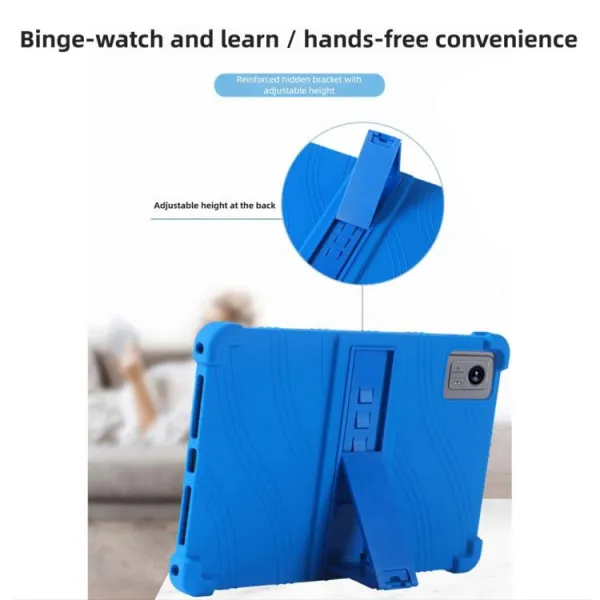 WAVE Silikónový obal pre Doogee T40 Pro modrý