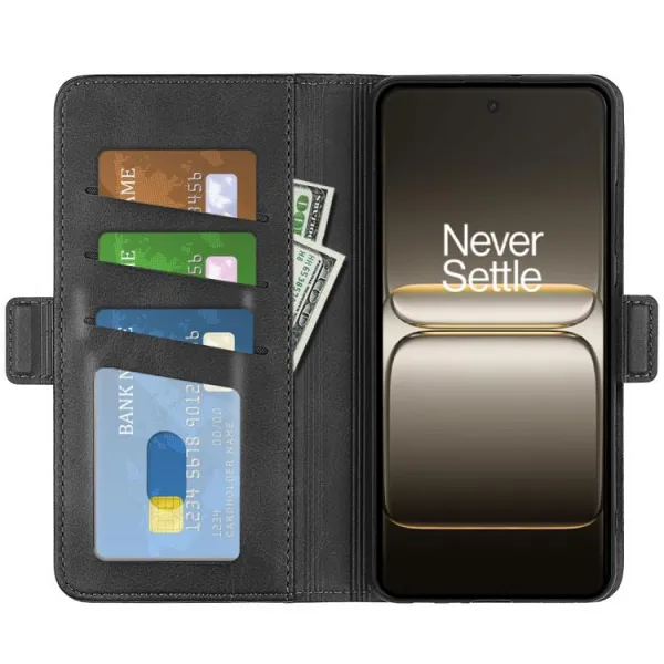 SIDE Peňaženkové puzdro pre OnePlus Nord 5 5G čierne