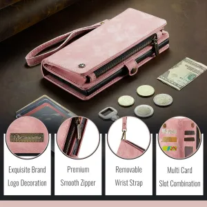 WALLET Ochranný kryt s peňaženkou 2v1 pre Samsung Galaxy A17 / A17 5G ružový