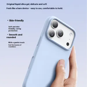 RUBBER MAGSAFE Silikónový kryt pre Apple iPhone 17 Pro modrý