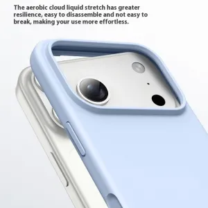 RUBBER MAGSAFE Silikónový kryt pre Apple iPhone 17 Pro modrý