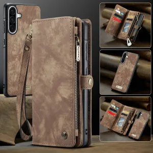 WALLET Ochranný kryt s peňaženkou 2v1 pre Samsung Galaxy A17 / A17 5G hnedý