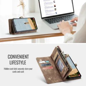 WALLET Ochranný kryt s peňaženkou 2v1 pre Samsung Galaxy A17 / A17 5G hnedý