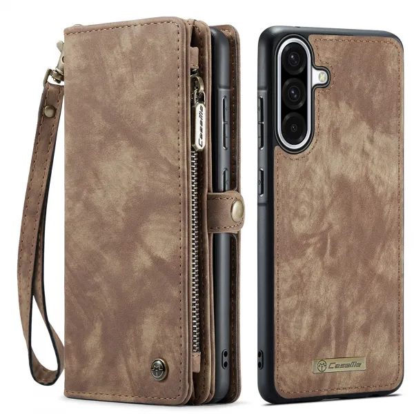 WALLET Ochranný kryt s peňaženkou 2v1 pre Samsung Galaxy A17 / A17 5G hnedý