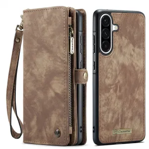WALLET Ochranný kryt s peňaženkou 2v1 pre Samsung Galaxy A17 / A17 5G hnedý
