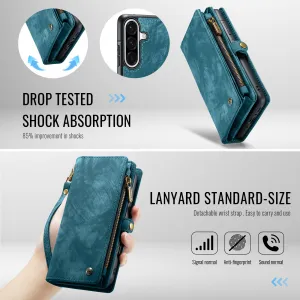 WALLET Ochranný kryt s peňaženkou 2v1 pre Samsung Galaxy A17 / A17 5G modrý