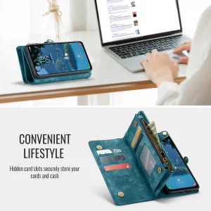 WALLET Ochranný kryt s peňaženkou 2v1 pre Samsung Galaxy A17 / A17 5G modrý