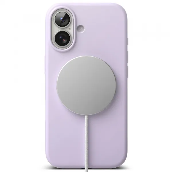 RINGKE SILICONE MAGSAFE Ochranný kryt Apple iPhone 17 LIGHT PURPLE
