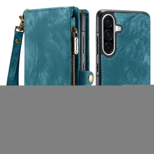 WALLET Ochranný kryt s peňaženkou 2v1 pre Samsung Galaxy A17 / A17 5G modrý