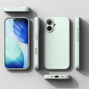 RINGKE SILICONE MAGSAFE Ochranný kryt Apple iPhone 17 LIGHT GREEN