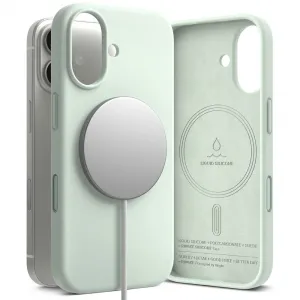 RINGKE SILICONE MAGSAFE Ochranný kryt Apple iPhone 17 LIGHT GREEN