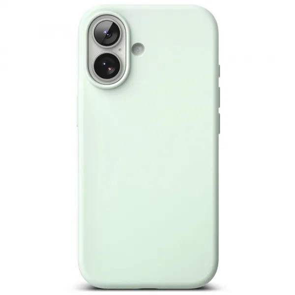 RINGKE SILICONE MAGSAFE Ochranný kryt Apple iPhone 17 LIGHT GREEN