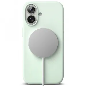 RINGKE SILICONE MAGSAFE Ochranný kryt Apple iPhone 17 LIGHT GREEN
