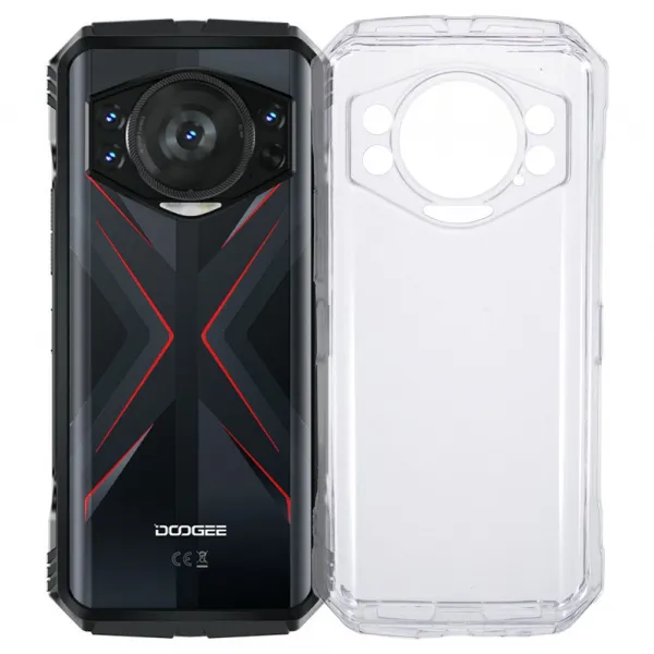TPU Ochranný kryt pre Doogee S118 priehľadný
